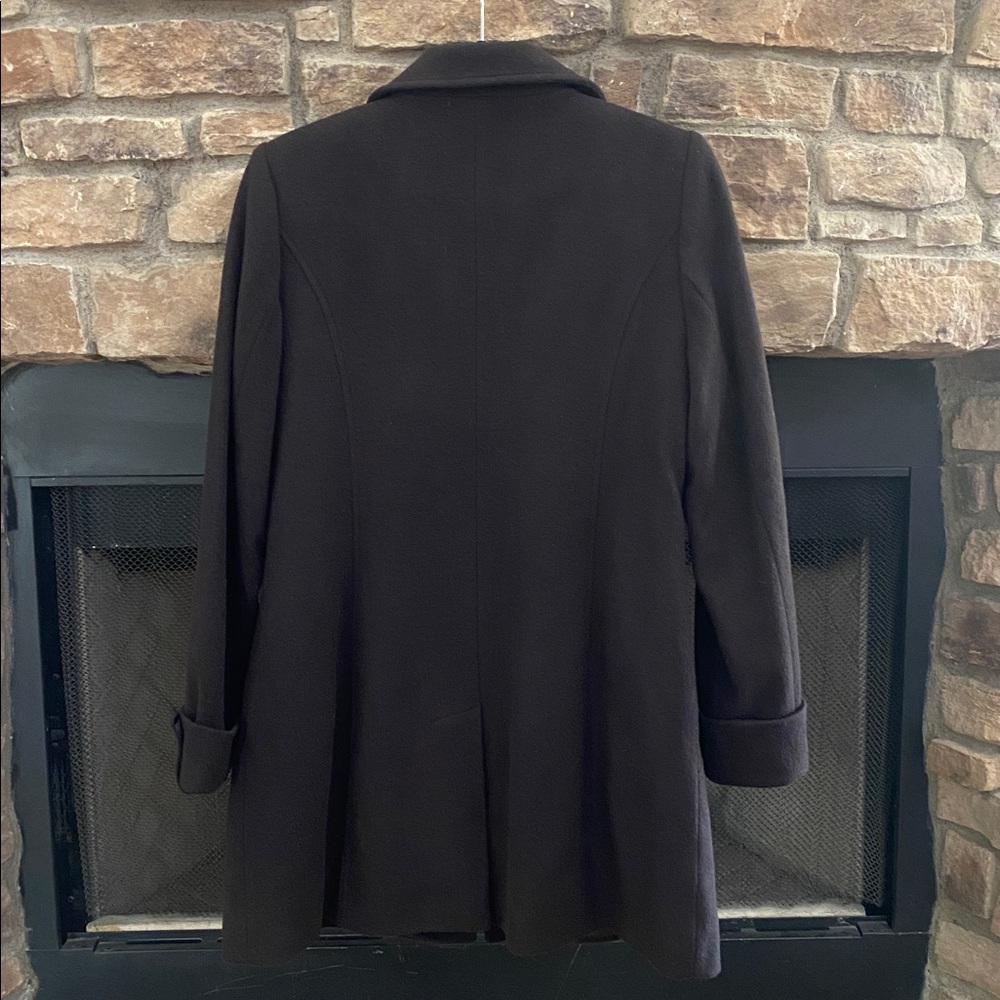 Kristen Blake Wool Elegant Black Coat. Small - Picture 7 of 12